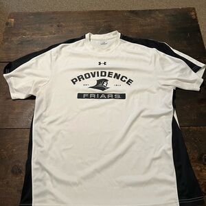 Under Armour Men's White and Black Providence Friars Shirt